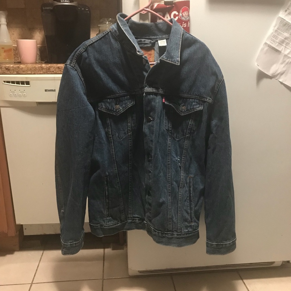 Blue Levi’s jean Coat xxl